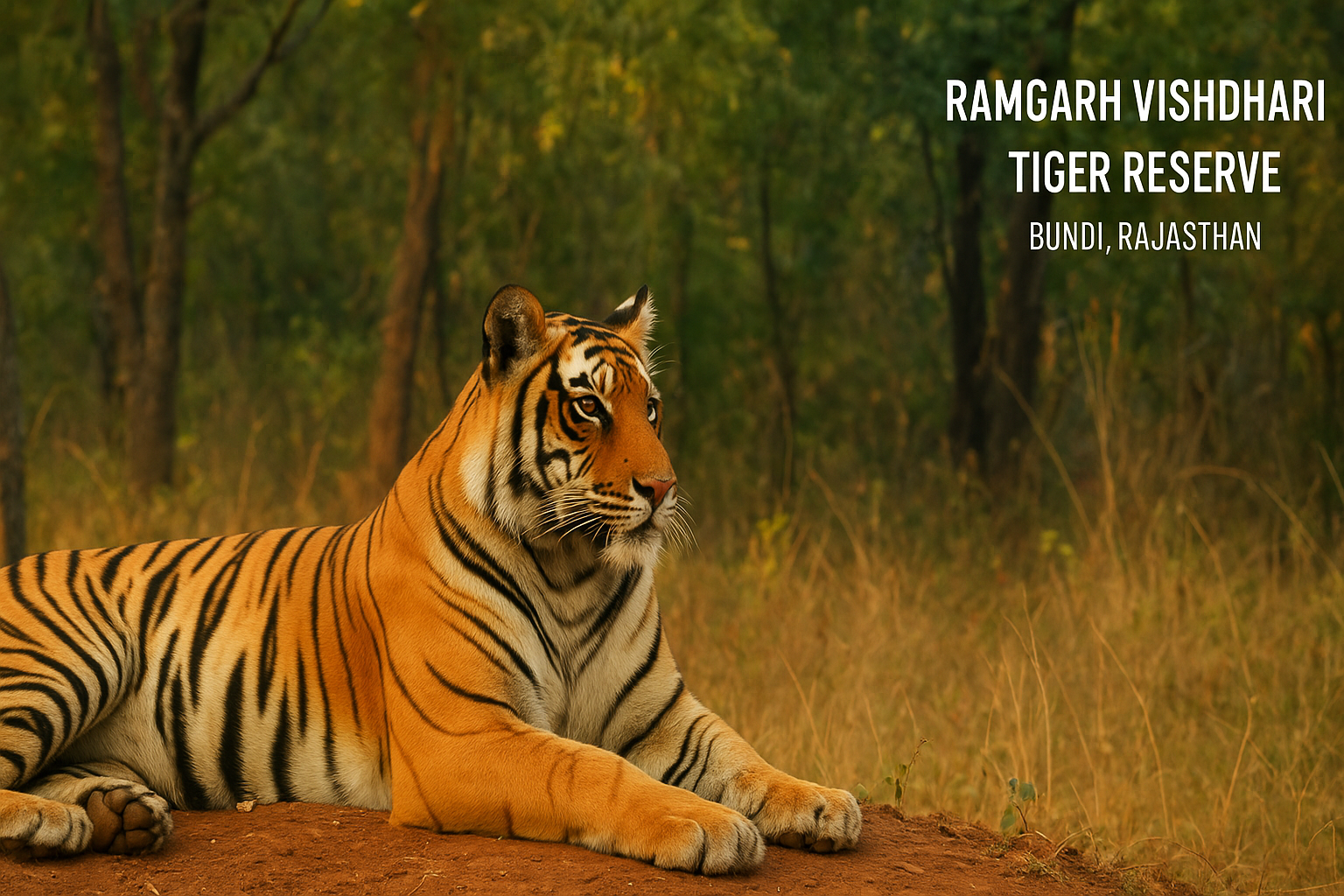 Conservation and Sustainable Practices at Ramgarh Vishdhari Tiger Reserve